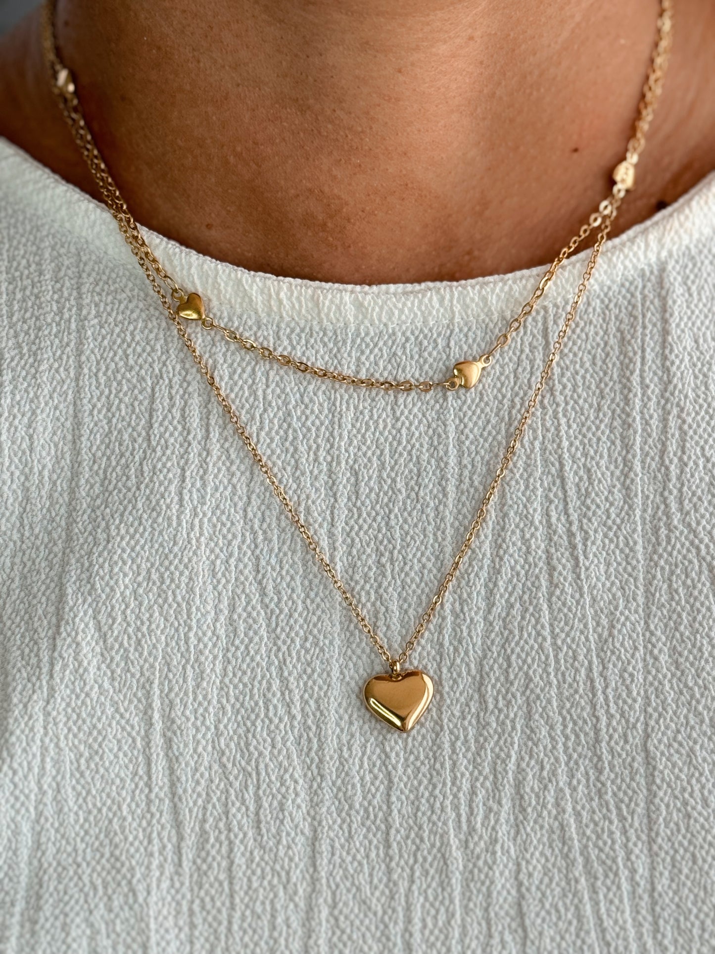 Heart Layered Necklace